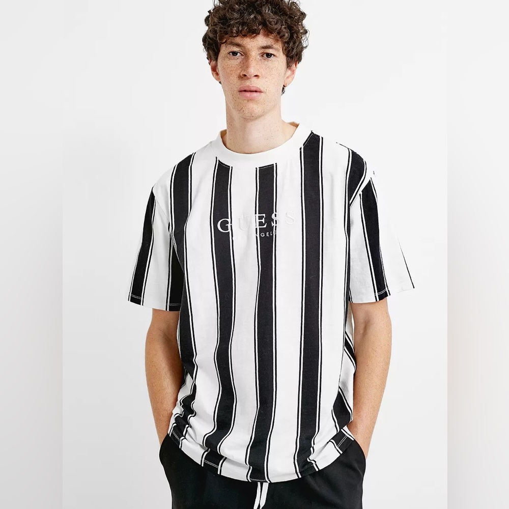 GUESS Walden Vertical Stripes Tee